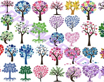 TREE Design for Embroidery machine / arbre motifs pour broderie machine / INSTANT DOWNLOAD