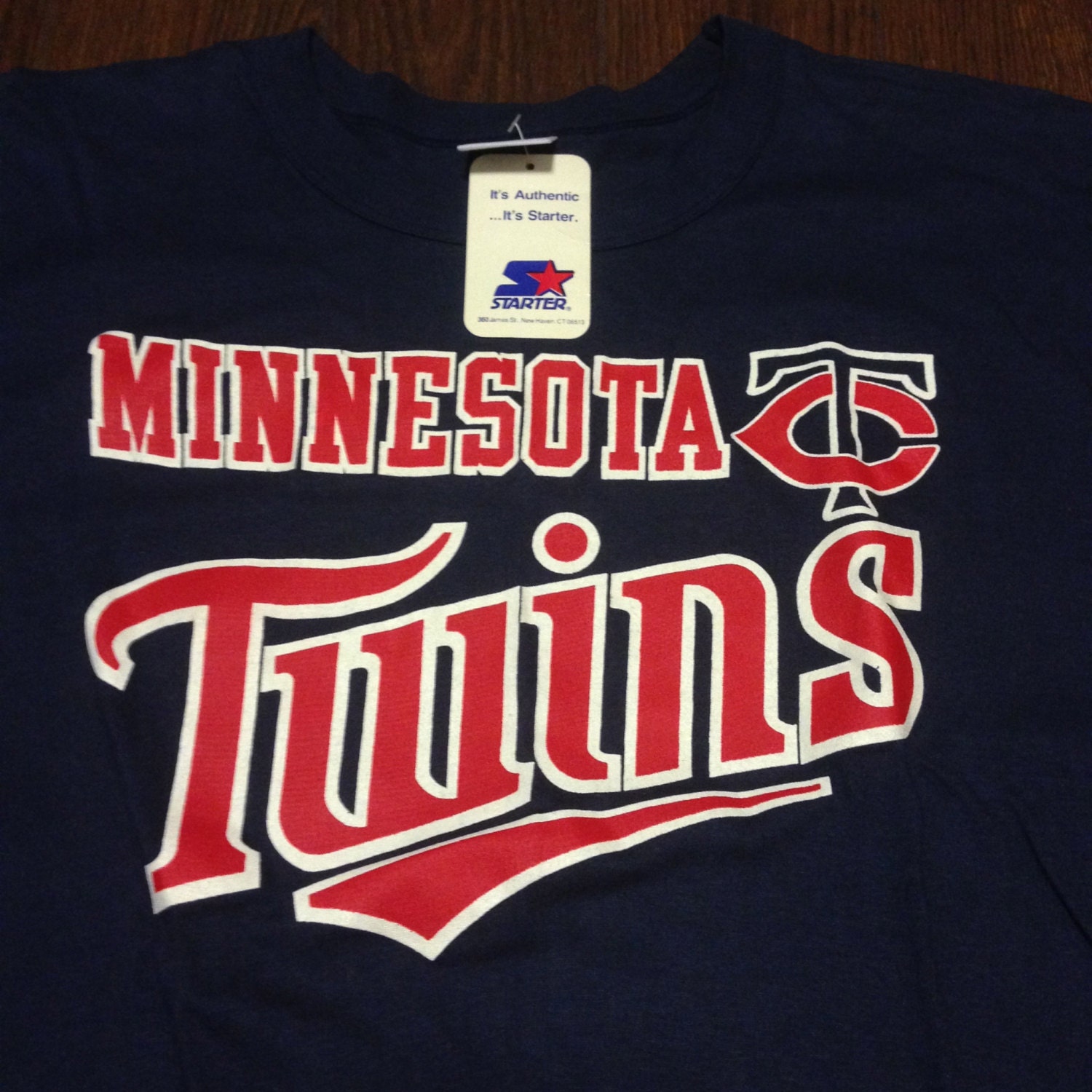 Vintage 1990s Minnesota Twins Starter by ThrowbackSnapback on Etsy