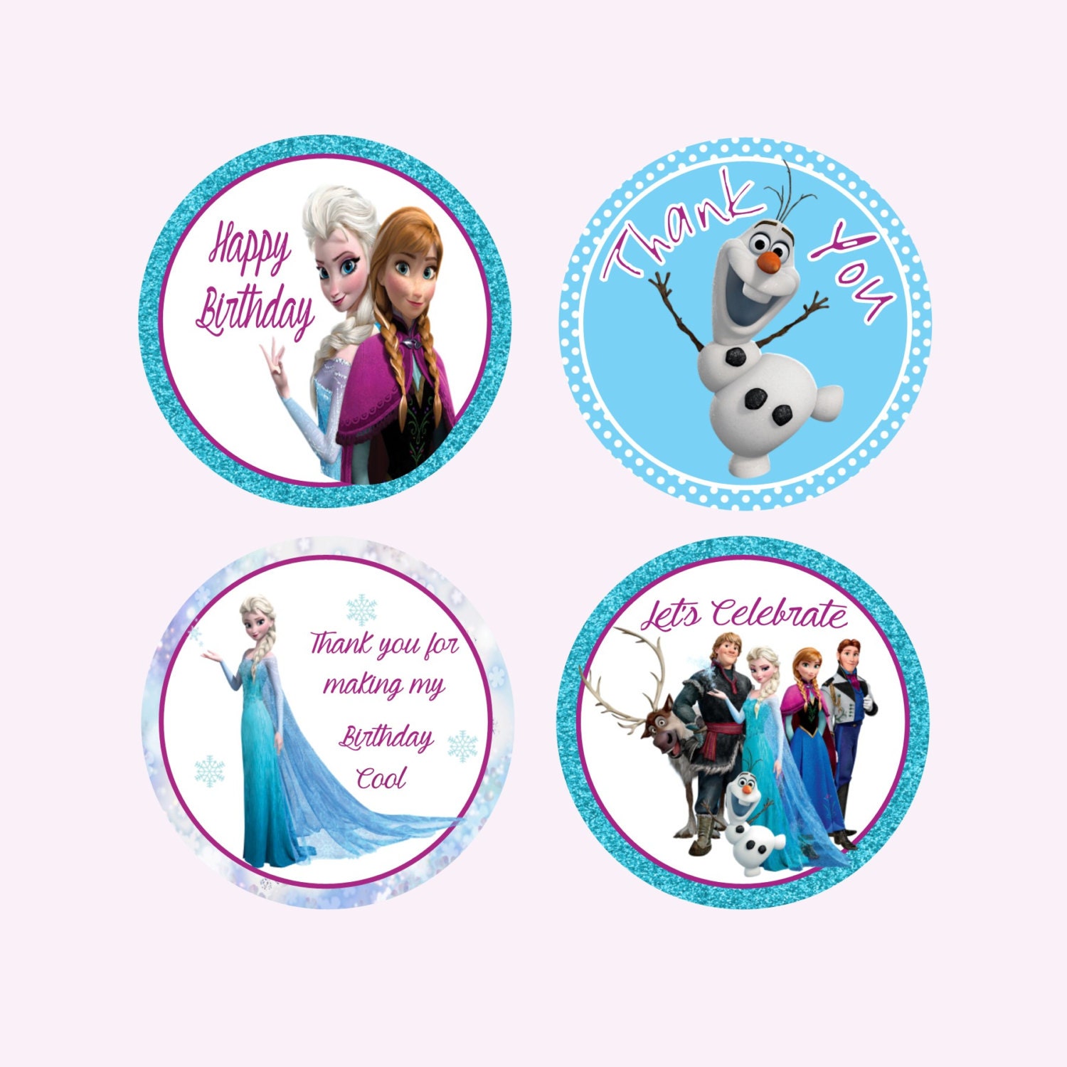 printable frozen party tags frozen party favors frozen