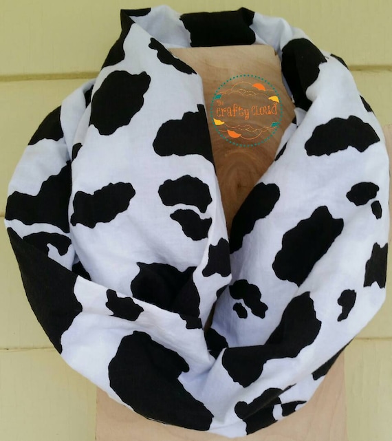 cow print scarf top