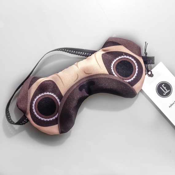 Sleeping eye mask Puss in Boots Cat eye mask by JulienEmilyDesign