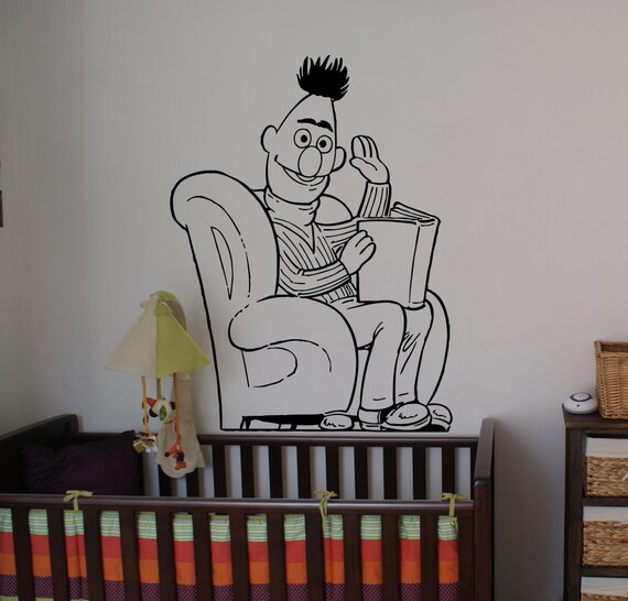 bert sesame street sticker decal wall art by bert sesame street sticker decal wall art by