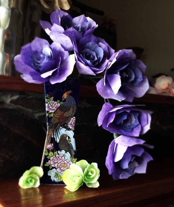 Items similar to Coffee Filter Roses (6 Roses) on Etsy