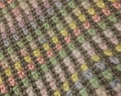 Crochet Linen Stitch Afghan Throw Blanket Made to Order Customize Size and Color Pattern Crocheted Blanket Custom Heirloom Handmade Crochet Linen Stitch Afghan Throw Blanket Made to Order Customize Size and Color Pattern Crocheted Blanket Custom Heirloom Handmade
