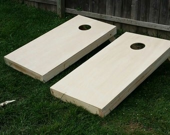 High Quality..Handmade Unfinished Cornhole Bag toss boards