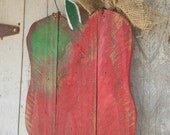 Teacher Gifts, Apple door hanger, Teacher appreciation gifts, teacher decor, personalized door hanger, apple sign, teacher sign, home decor