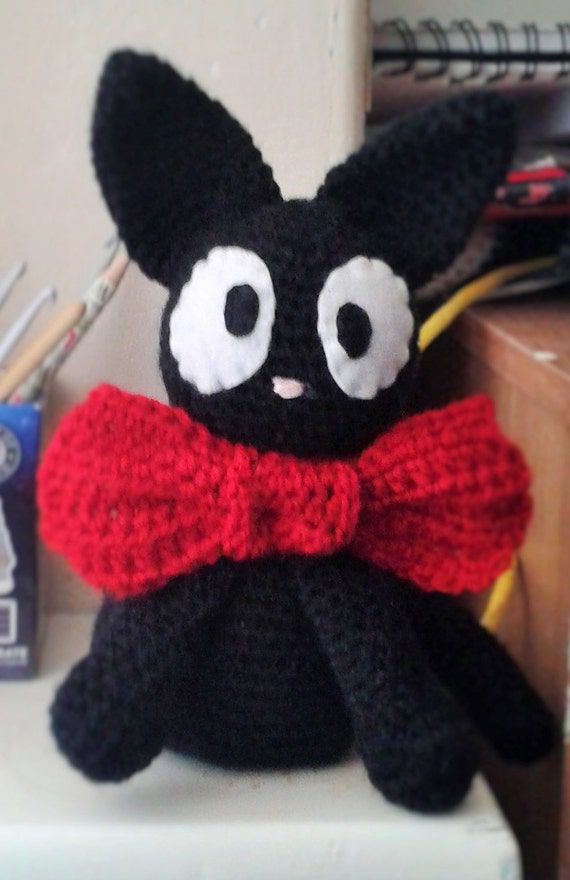 Amigurumi Crochet Jiji Kiki's Delivery Service by GreyFoxBoutique