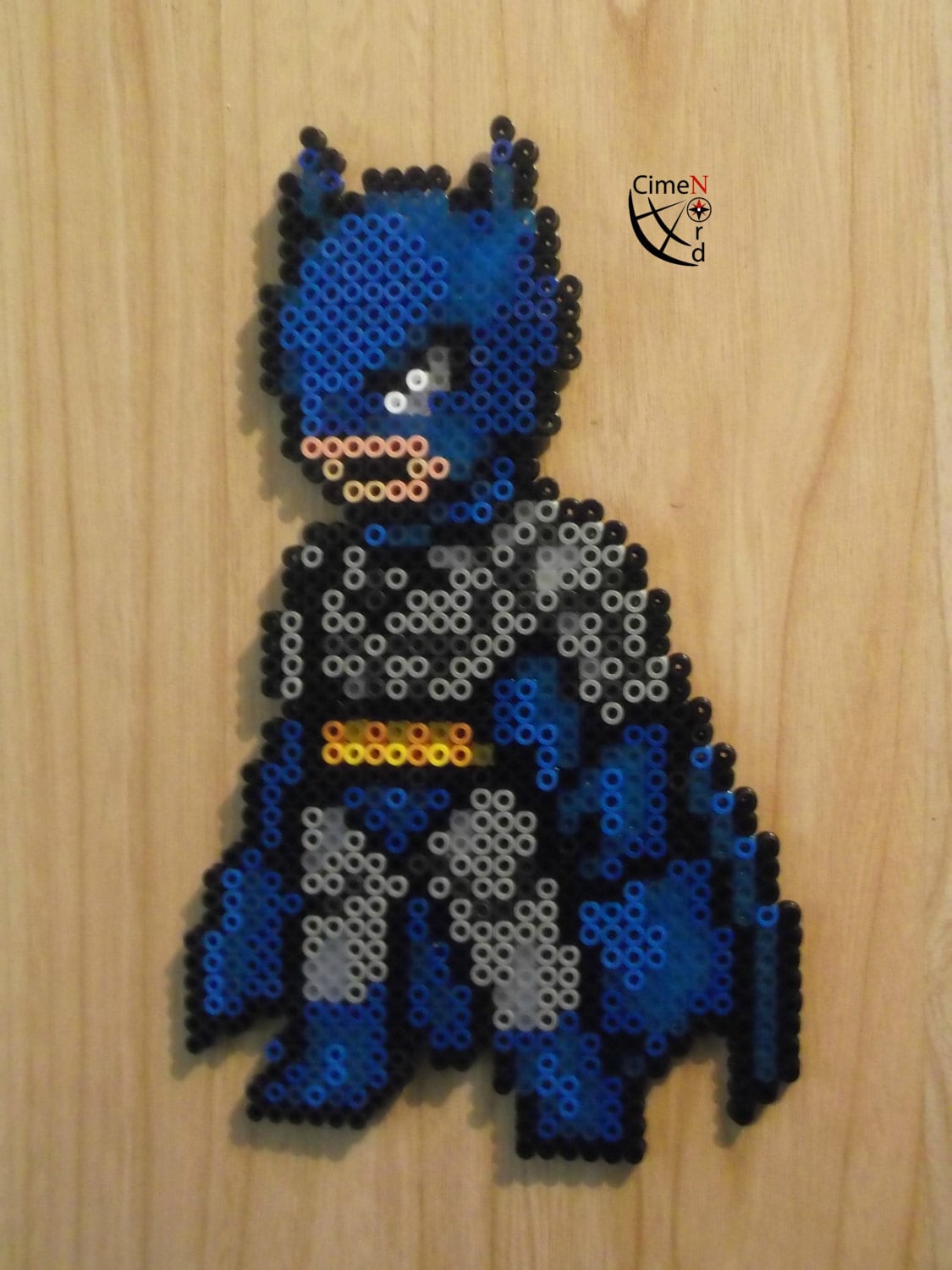 Batman Perler Beads