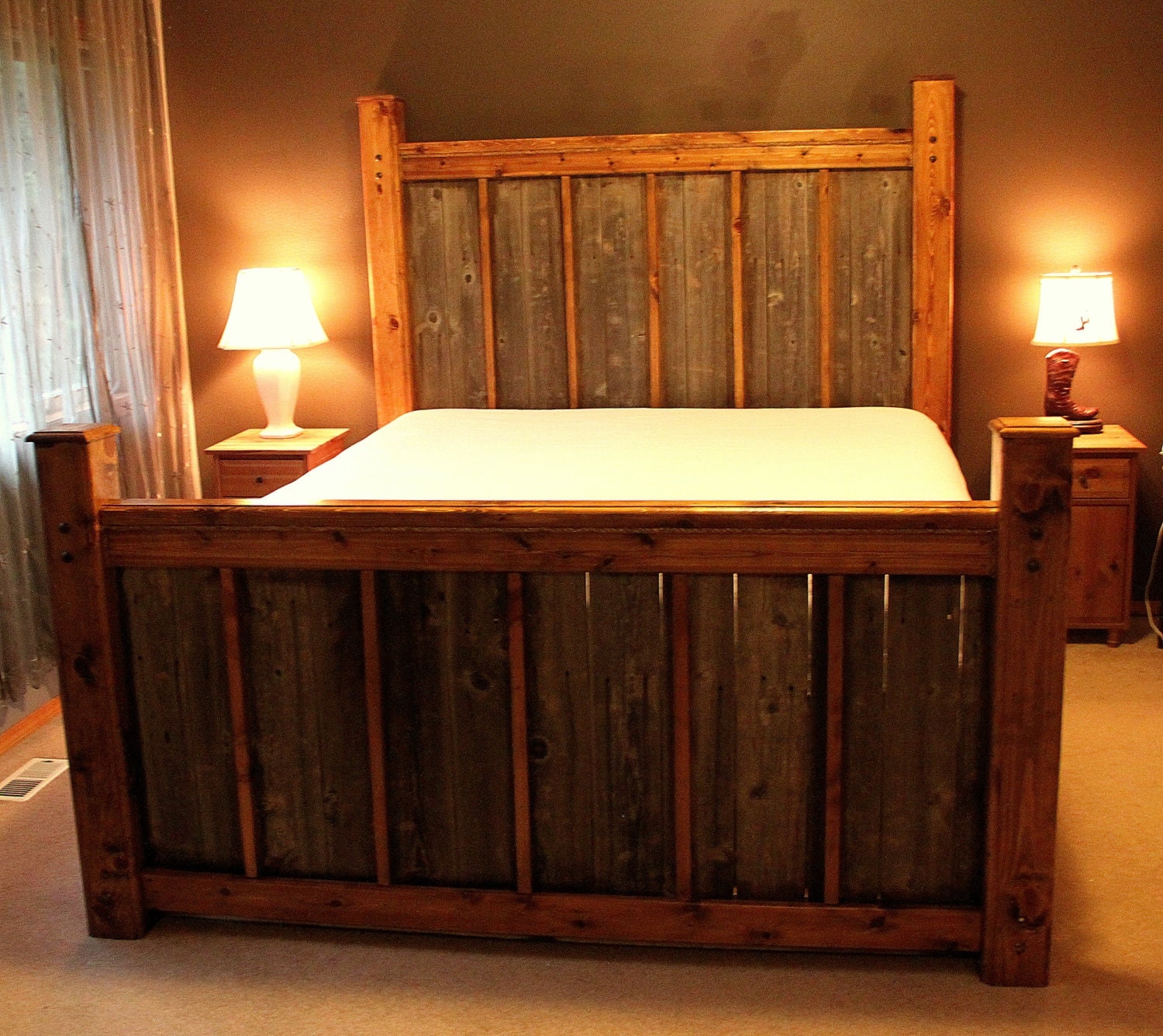 Custom Bed Frames  Lamour Bed Frame Custom Made, Custom Made Bed Frames By Five Fork Studio 