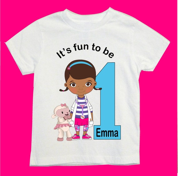 doc mcstuffins custom birthday shirt