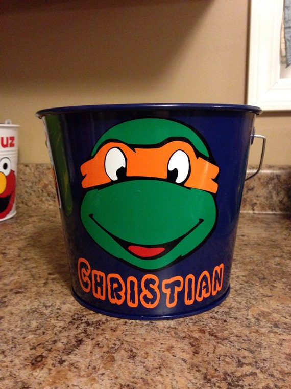 Personalized Metal Buckets 5qt by IAmCreationsbyIvy on Etsy