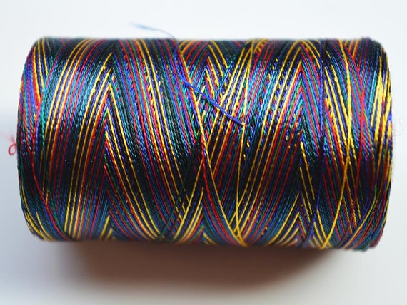 multi color machine embroidery thread