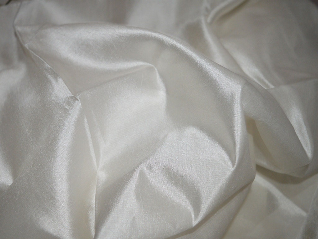 White Sheer Pure Silk Fabric Silk Fabric Dress Costume