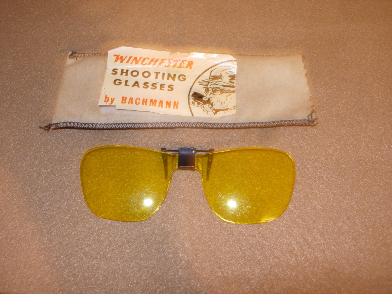 Vintage Winchester Clipon Shooting Glasses by BlackCatReclamation