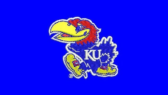 Jayhawk Logo-Embroidery Design by ClassicThreadz on Etsy