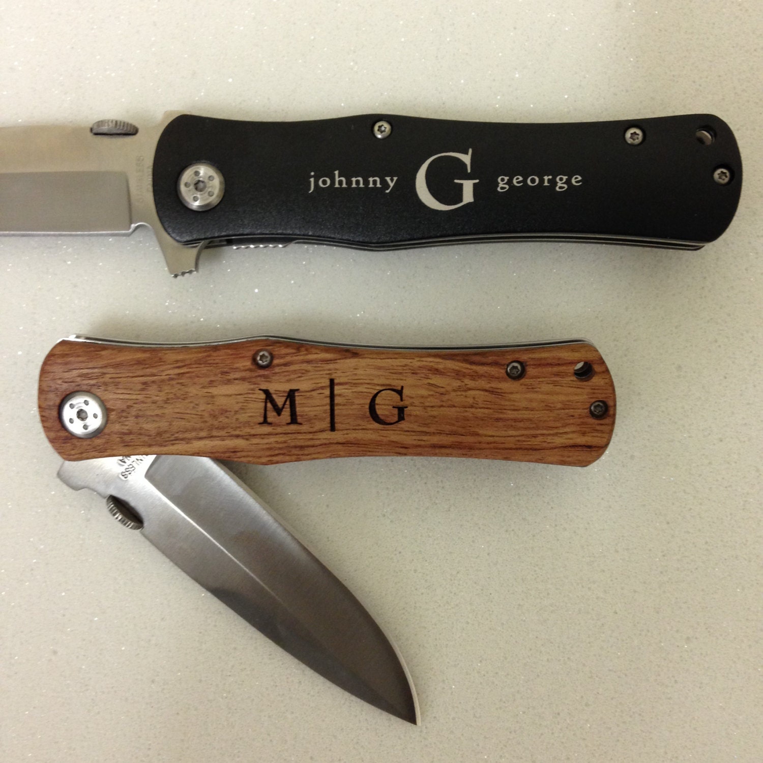 Engraved Knives Personalized Groomsmen Gift Knives w