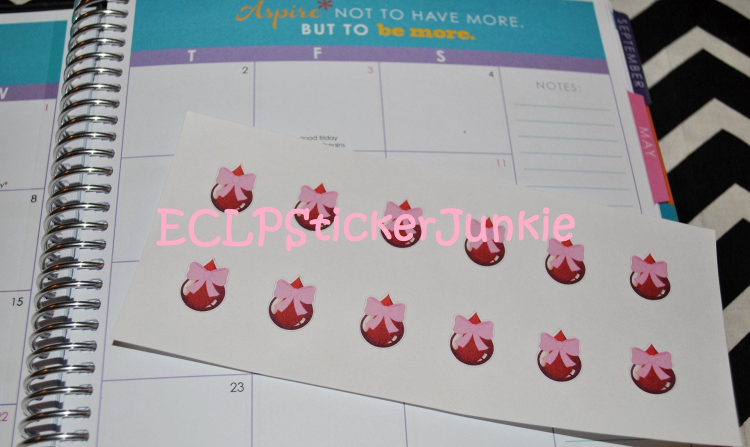 Monthly Cycle Period Tracker Aunt Flo Stickers For Erin