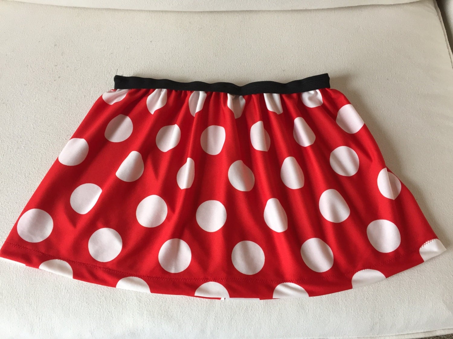 Minnie Mouse inspired Running Skirt Red/White by Fit4aPrincessShop