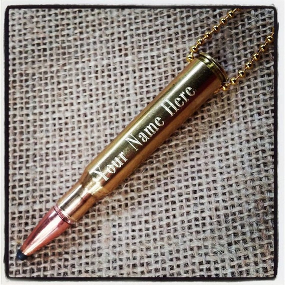 Custom Engraved Bullet With Your Name On It