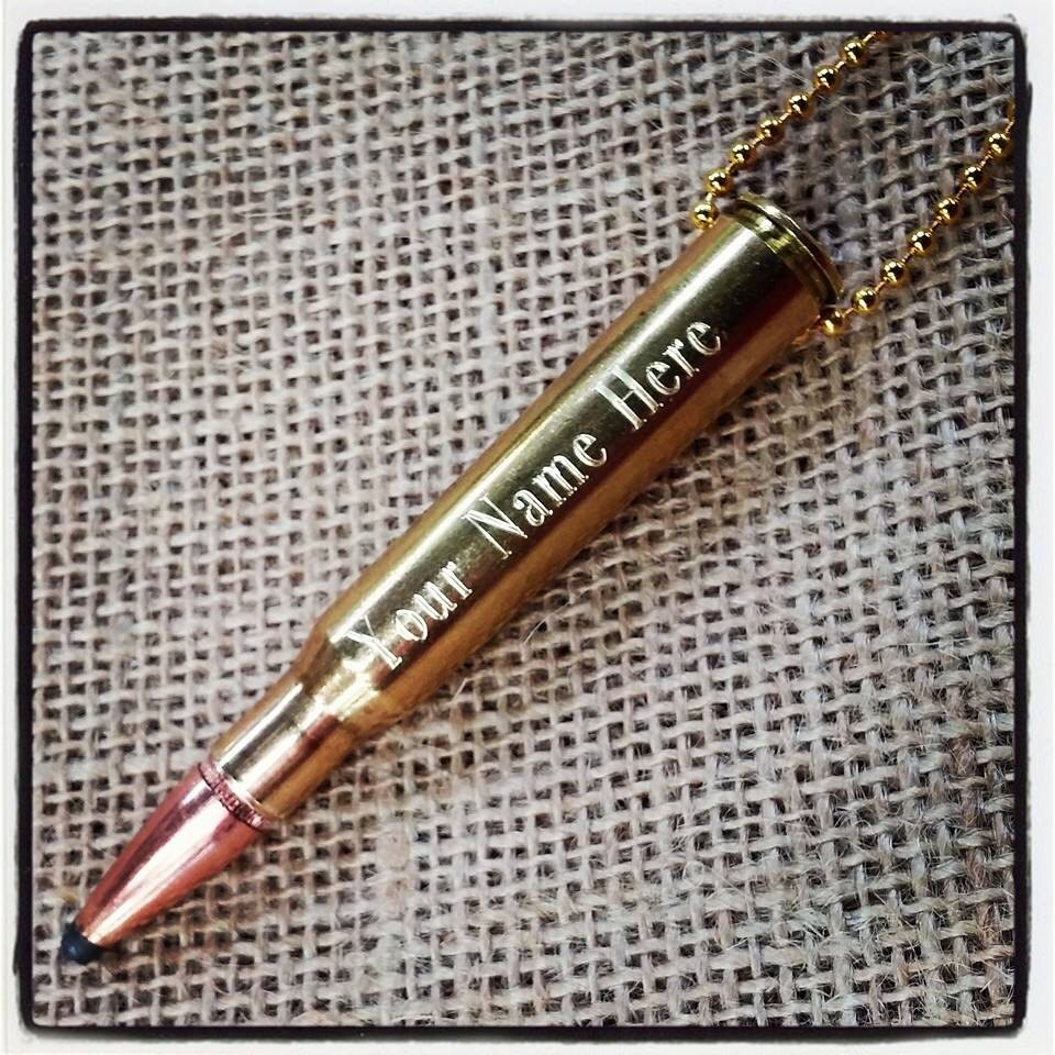 Custom Engraved Bullet With Your Name On It
