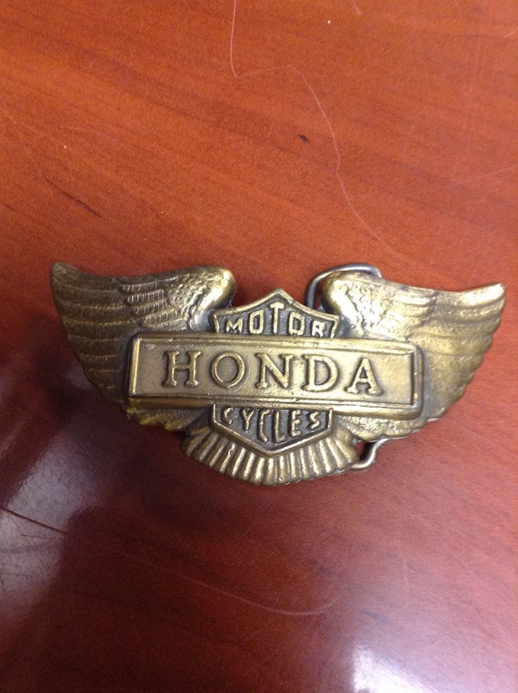 Honda belt buckle with wings #4