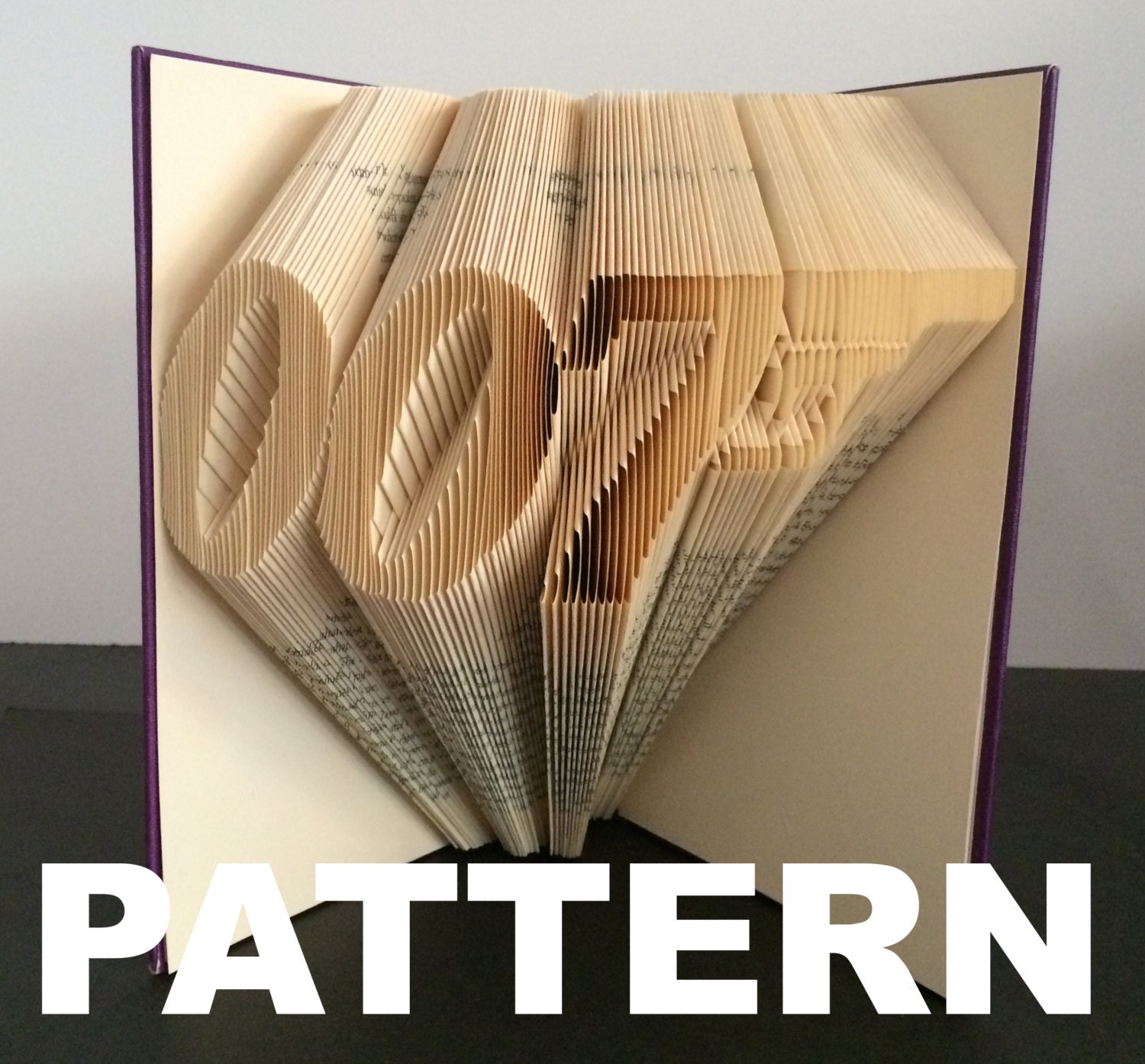 Book Folding Pattern 007 Free Instructions
