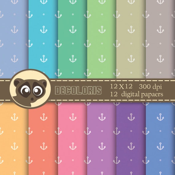 Anchor printable paper for scrap booking greeting cards and
