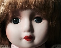 Marian Yu musical porcelain doll that plays Everything is Beautiful. - il_214x170.740692281_p94z
