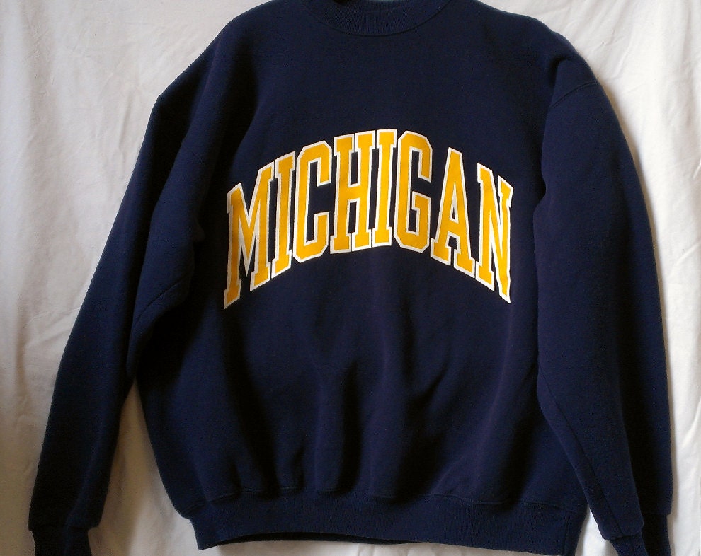 michigan sweatshirt