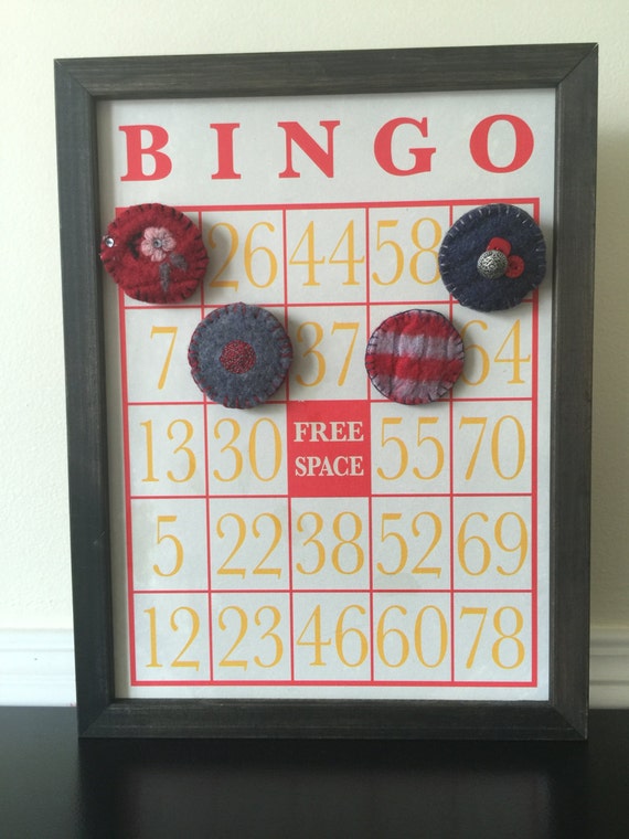 Magnetic Bingo Board