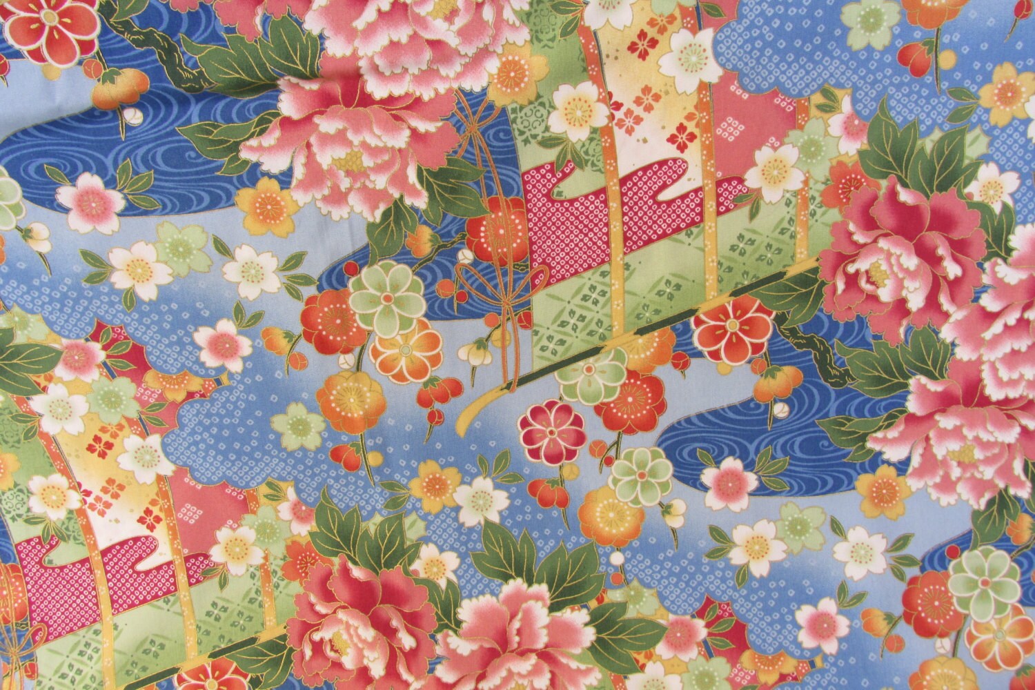 Asian Design Fabric 44