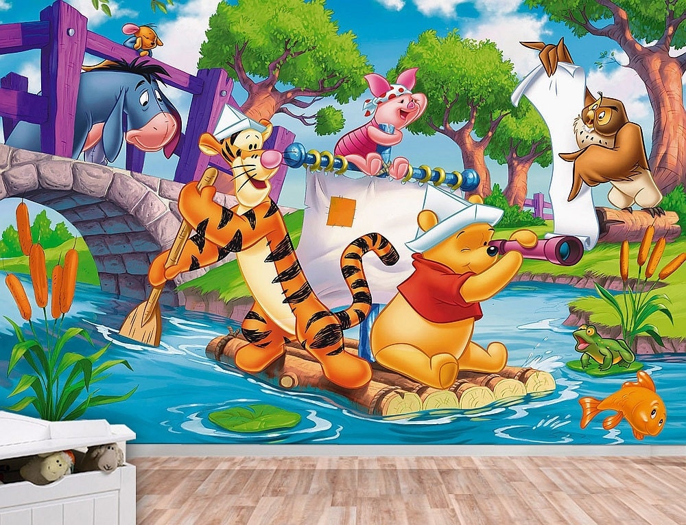 Winnie the Pooh Wall mural Wallpaper Wall décor Wall decal