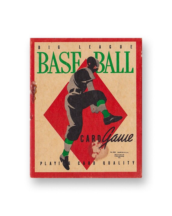Vintage Big League Baseball Card Game 1938 Whitman by KegCitySTL