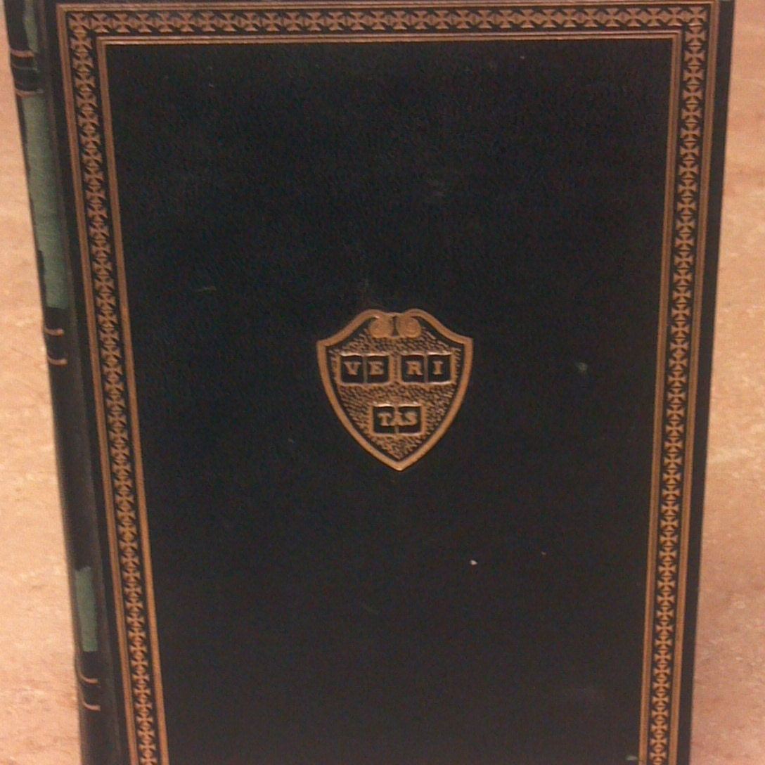 The HARVARD CLASSICS by DANA Ve Ri Tas Deluxe