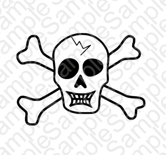 Download Boy Skull SVG and DXF Cut Files by BrocksPlayhouse on Etsy