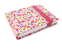 Bright Floral Petite Journal - 3.5x5.5 Inch Spiral Notebook With 200 Pages, Gold Foil Cover