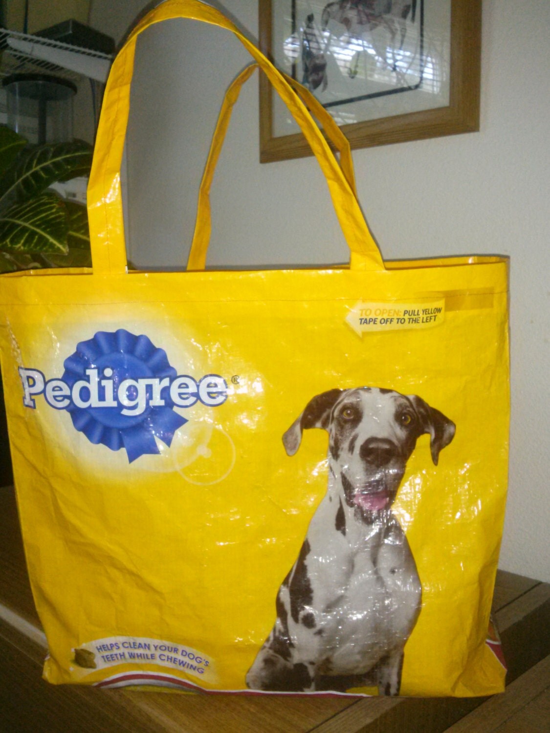 Repurposed Dog Food Bags by 2ScriverLadies on Etsy