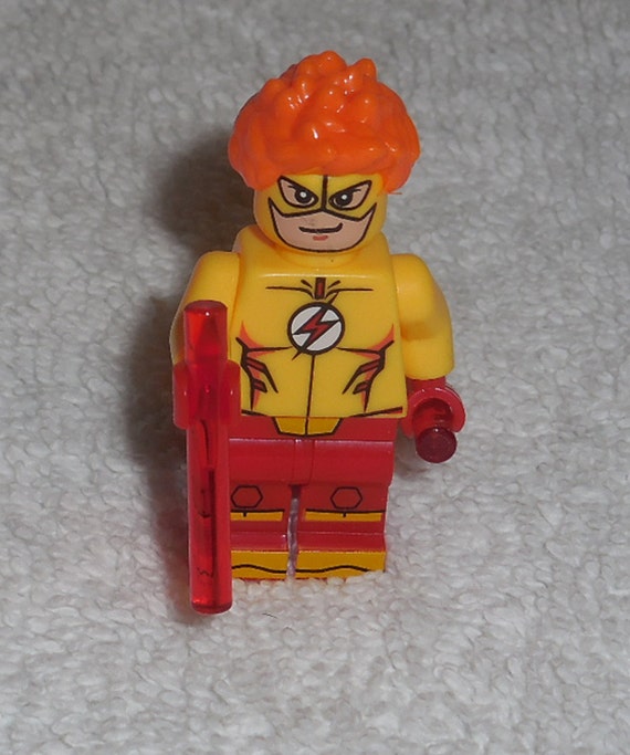 custom lego flash minifigure