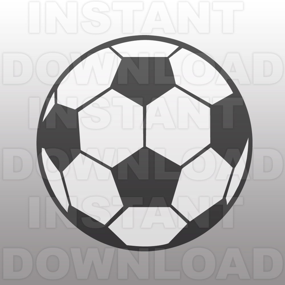 Download Soccer Ball SVG File Cutting Template-Clip Art for Commercial