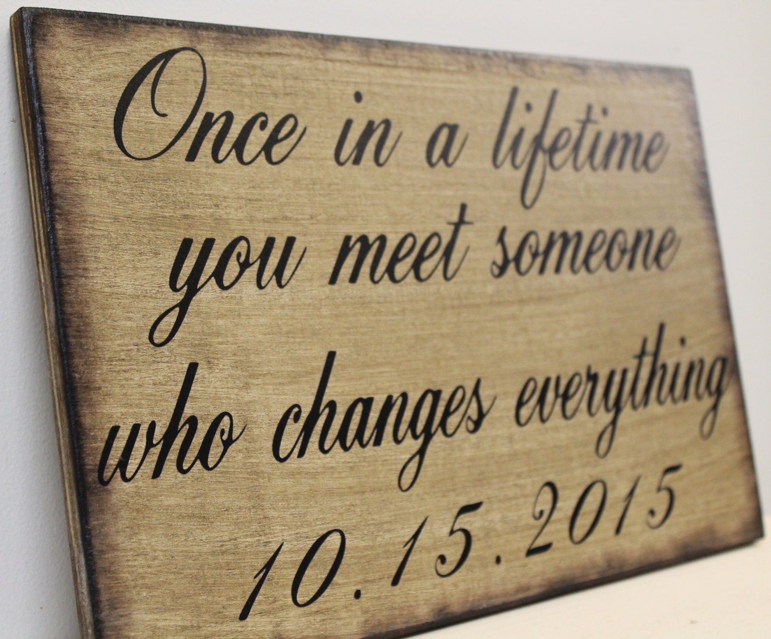 once in a lifetime bridal
