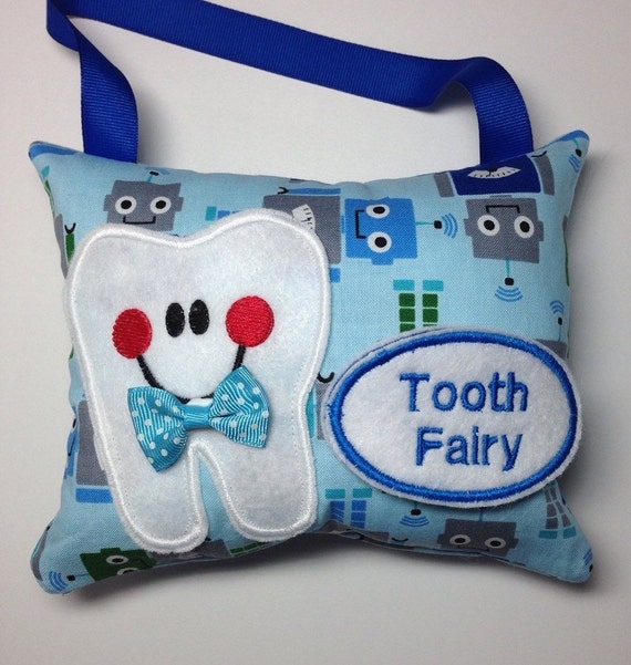 toothfairy pillow for boy