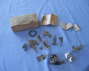 Vintage Necchi Sewing Machine Parts Accessories Lelia 515 Lot