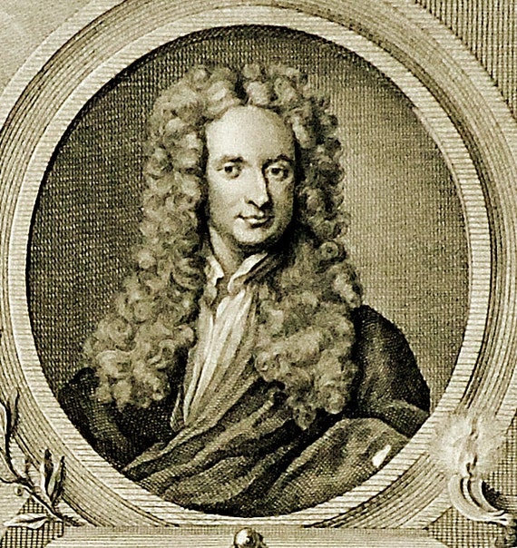 Sir Isaac Newton Portrait G. Kneller William Sharp