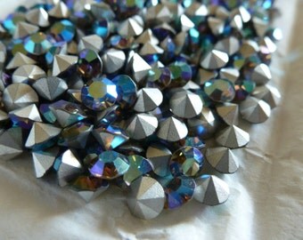 144 Vintage Starlight Silver No. 24 or 5mm Austrian Stones C27