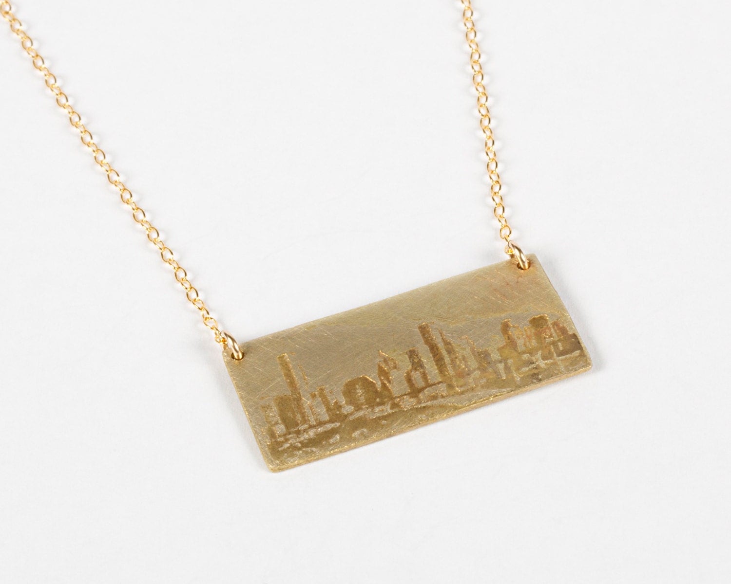 Houston Necklace Houston Jewelry Texas Necklace Texas