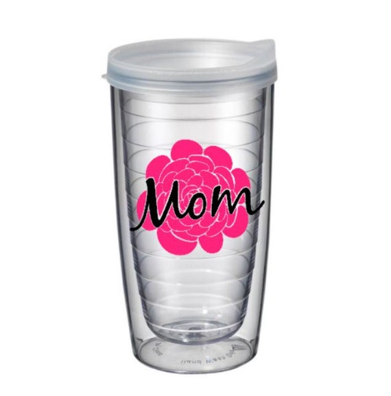 Flower Tumbler for Mom. Perfect Mother's Day by oodlesofdesign