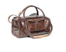 Popular items for leather duffel bag on Etsy