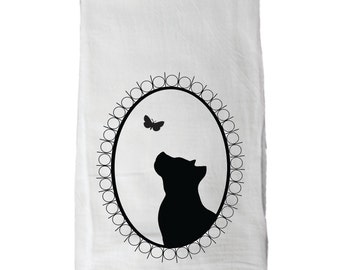 Pitbull Tea Towel / Pitbull Lover Gift / Pit Bull Gift / Pitbull