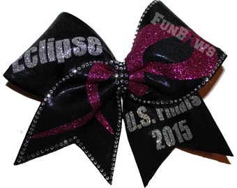 GORGEOUS Special Event Rhinestone Hairbow by FunBows ! WOW !
