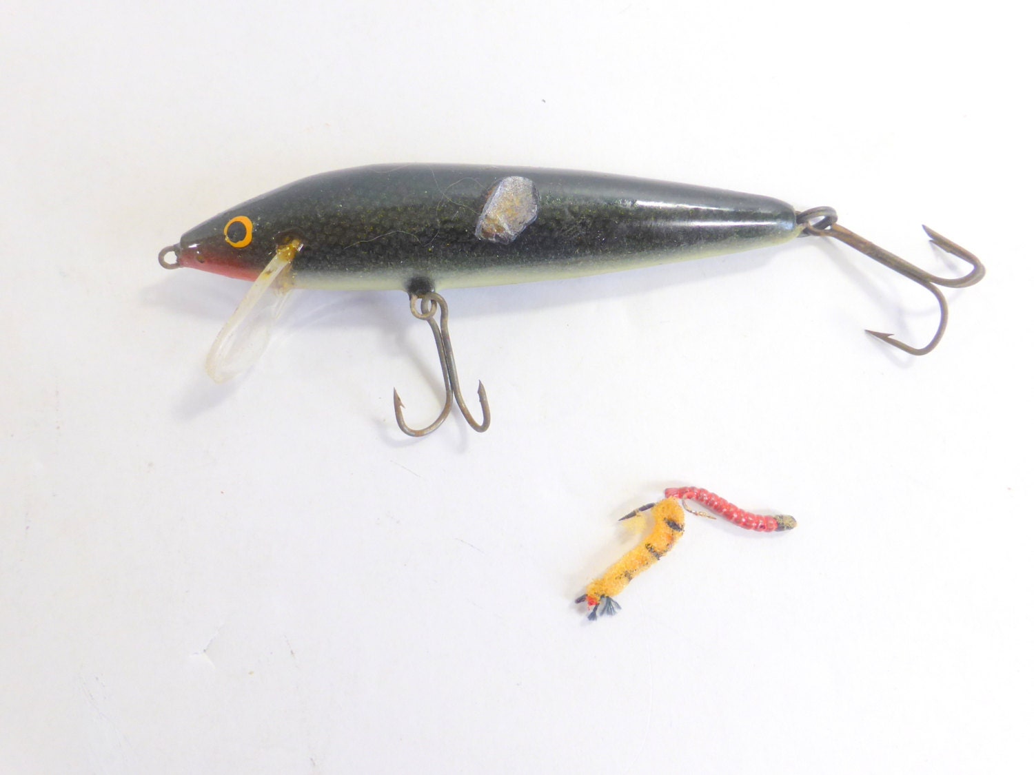 Vintage Russian Fishing Lure Three Prong Hook by VIVALASVINTAGE